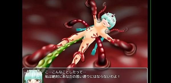  Tentacles transformation animation game introduction video